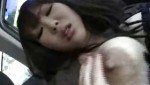 ドライブ中にエロい彼女にムラムラして色白巨乳を揉んだったｗｗｗ