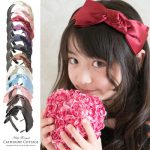 [:ja]子供カチューシャ サテンリボンカチューシャ [子供 ヘアアクセサリー 女の子 キッズ フォーマル 結婚式 発表会 入学式 卒業式 卒園式 七五三 黒 赤 水色 ピンク 茶 金 楽天 通販]キャサリンコテージ 送料無料[:]