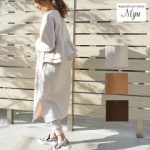 ＜ご予約受付中♪2/14頃順次出荷予定＞＜好評につき継続中！限定価格！＞裏起毛【バックフリルスウェットワンピース(cbm15)】ロング 長袖 秋冬 防寒 あったか ゆったり り オーバーサイズ レディース Myu 3600【メール便OK】