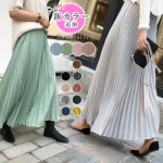 【49%OFFクーポン利用で2020円】春新色追加！連続楽天1位SNS大人気aiaiさん絶賛！プリーツスカート フレア スカート マキシスカート マキシ ロングスカート ウエストゴム メール便 【lgww-af1001】【予約販売：3月12日入荷予定順次発送】【送料無料】メ込